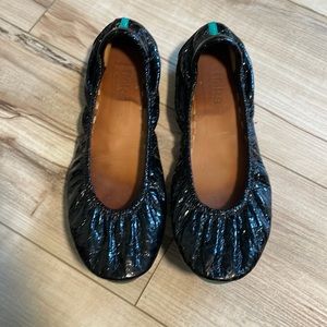Tieks Black Patent Ballet Flats